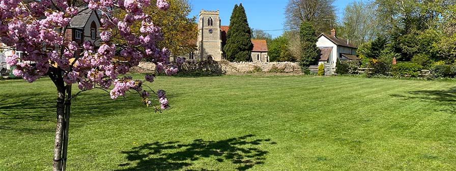 Towersey Village Green and St Catherine's Church